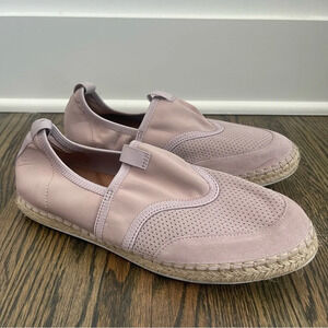 Gentle Souls by Kenneth Cole Lizzy lilac sporty slip on espadrille flats 10